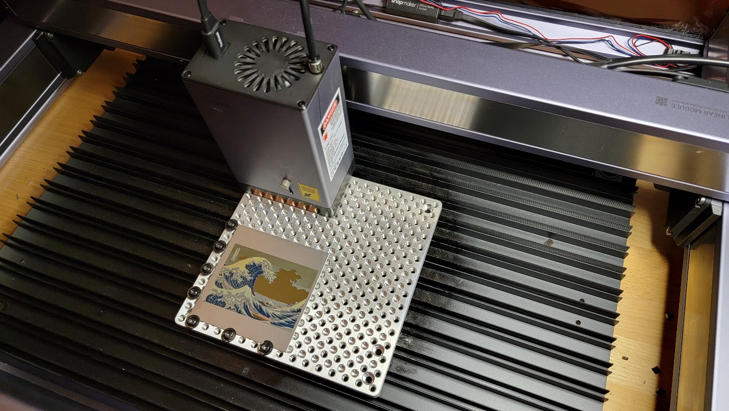 Color Laser Marking on Stainless Steel, Using the Snapmaker Ray 40W ...